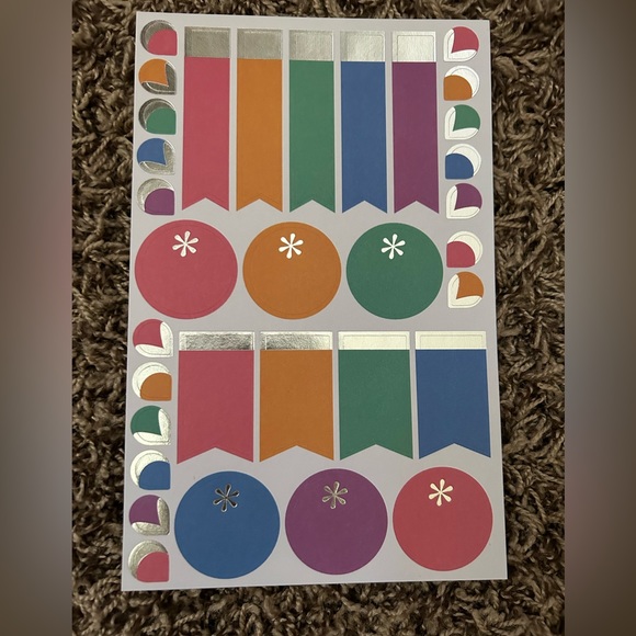 Erin Condren 7 Sheet Sticker Bundle #2 of 5 - Picture 2 of 8